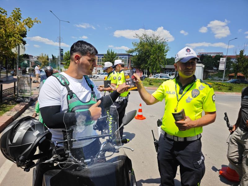 Edirne Emniyet Müdürlüğü, motosiklet kaynaklı trafik kazalarını azaltmak amacıyla denetimlerini