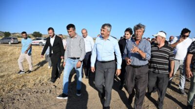 Edirne İl Özel İdaresi'nin 2026 yatırım programı kapsamında Enez'de yürütülen