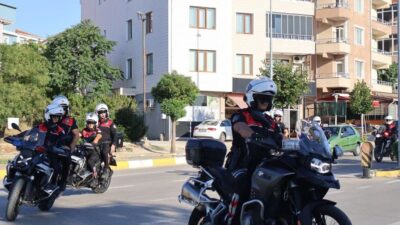 Edirne Emniyet Müdürlüğü'nün araç filosu 6 yeni motosikletle güçlendirildi. İl