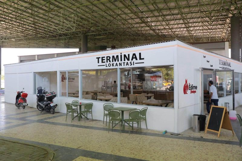 Edirne Belediyesi’nin Şehirlerarası Otobüs Terminali’nde daha temiz, düzenli ve konforlu