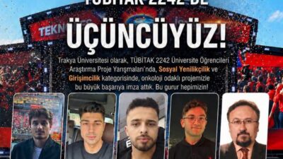 &nbsp; &nbsp; Trakya Üniversitesi öğrencilerinden oluşan TheraTech ekibi, “HopeIsland” projesiyle