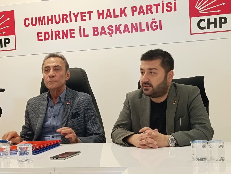 CHP Edirne Milletvekili Ahmet Baran Yazgan, CHP’den ayrılarak farklı siyasi