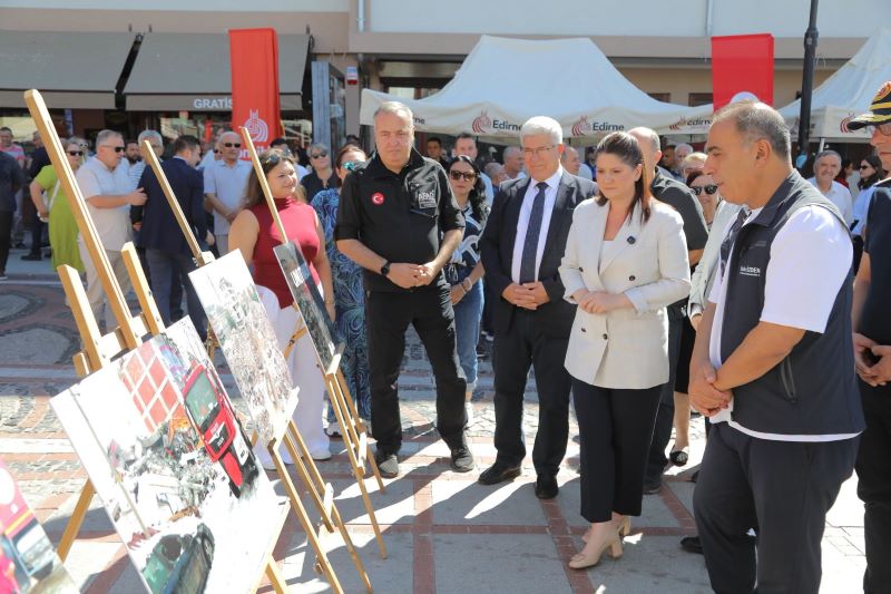 Edirne Belediye Başkanı Filiz Gencan, 17 Ağustos Marmara Depremi’nin 27’nci
