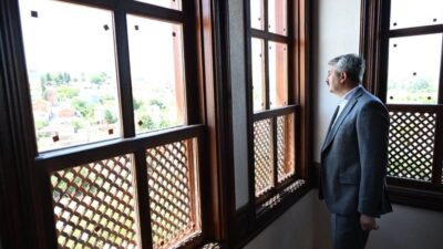 Edirne Valisi Yunus Sezer, restorasyon ve çevre düzenleme çalışmalarında sona