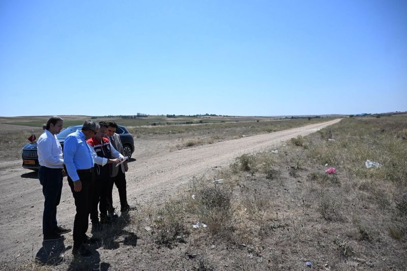 Edirne Valisi Yunus Sezer, Süloğlu ilçesine bağlı Demirhanlı Köyü’nde bulunan