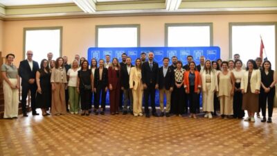 Edirne Belediyesi temsilcileri, B40 Balkan Şehirleri Ağı kapsamında Zagreb’de düzenlenen