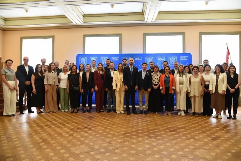 Edirne Belediyesi temsilcileri, B40 Balkan Şehirleri Ağı kapsamında Zagreb’de düzenlenen