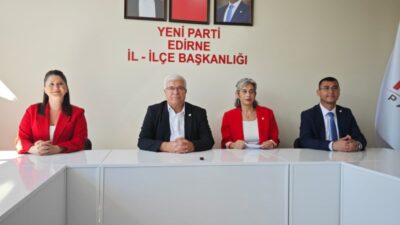 YENİ Parti Edirne Merkez İlçe Başkanlığı için adaylığını açıklayan Emine