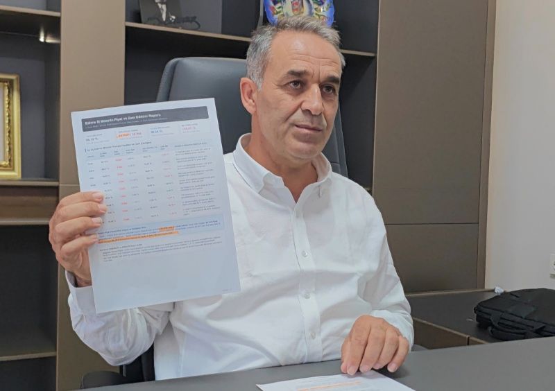 Edirne Şoförler ve Otomobilciler Odası Başkanı Aytaç Dilci, artan akaryakıt