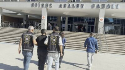 Edirne’de kamu düzeninin sağlanması ve aranan şahısların yakalanmasına yönelik yürütülen