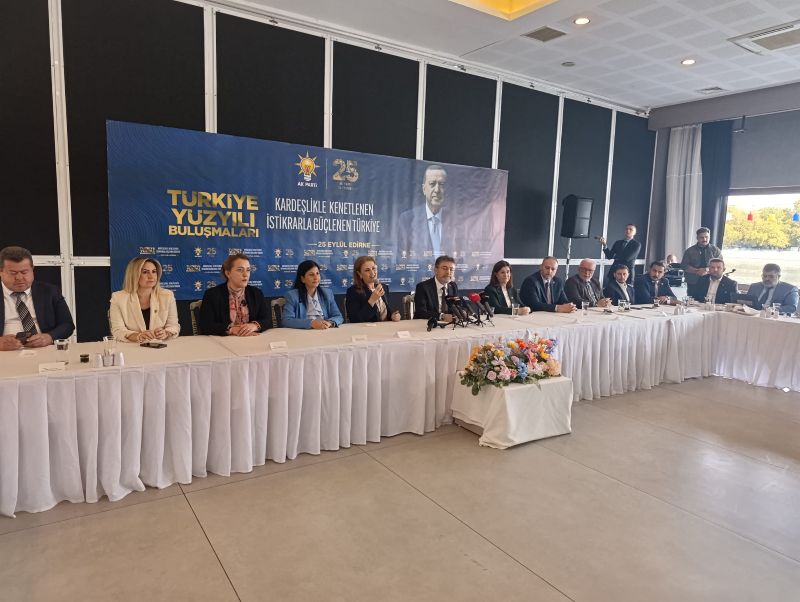 Tarım ve Orman Bakanı İbrahim Yumaklı, Edirne’de yaptığı açıklamada Çömlekköy