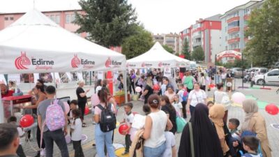 Edirne’de Avrupa Hareketlilik Haftası kapsamında hayata geçirilen “Sokaklar Dönüşüyor” projesiyle