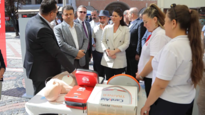 Dünya İlk Yardım günü vesilesiyle Edirne Belediyesi Sağlık İşleri Birimi