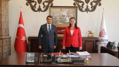 Edirne Ticaret Borsası Başkanlığına adaylığını açıklayan Oğuz Kurum, Edirne Belediye