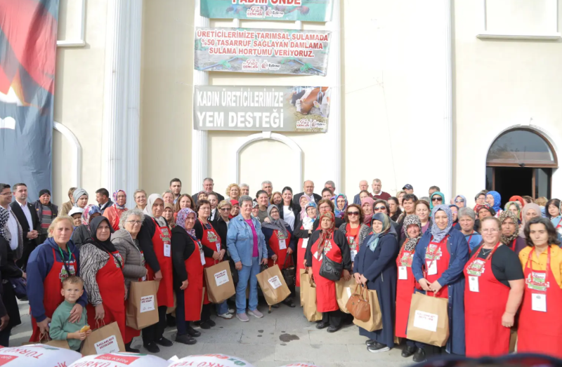 Edirne Belediye Başkanı Filiz Gencan, 15 Ekim Dünya Kadın Çiftçiler