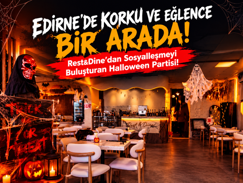 Rest&Dine’dan ücretsiz Halloween Partisi: Kostümünü giy, eğlenceye katıl!
