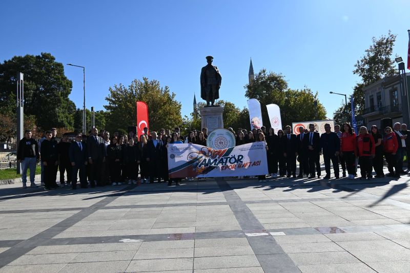 Edirne’de 5-11 Ekim tarihleri arasında kutlanacak Amatör Spor Haftası, Atatürk