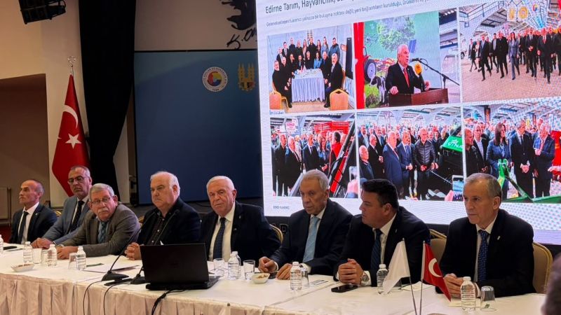 Edirne Ticaret ve Sanayi Odası Başkanı Sezai Irmak, ETSO Meriç