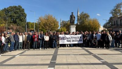 Edirne’de gazeteciler, basına yönelik baskı, sansür ve medya kuruluşlarına kayyım