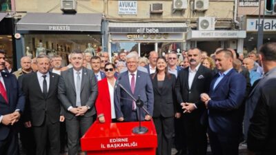 YENİ Parti Edirne Kurucu İl Başkanı Yücel Balkanlı, 18 Ekim’de